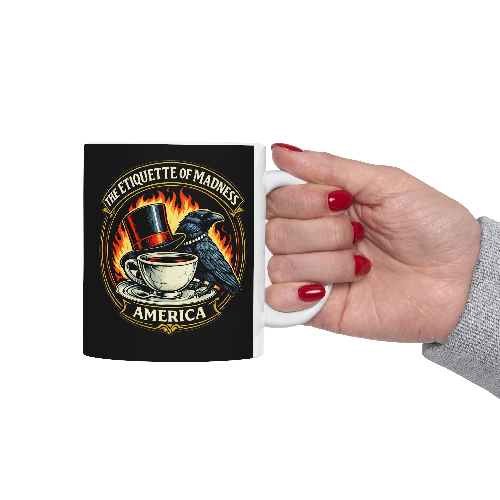 The Etiquette of Madness: America Mug
